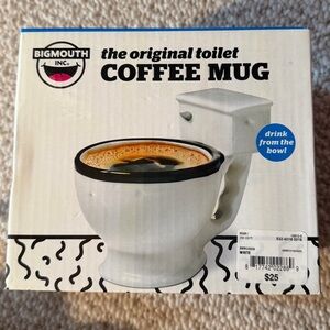 White Toilet Coffee Mug